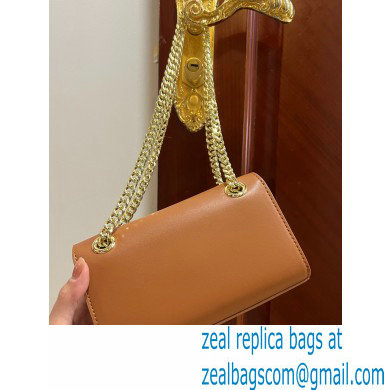 Dolce  &  Gabbana Calfskin 3.5 Chain phone bag Brown